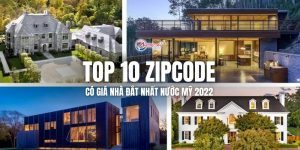 Top 10 Zipcode Co Gia Nha Dat Nhat Nuoc My 2022