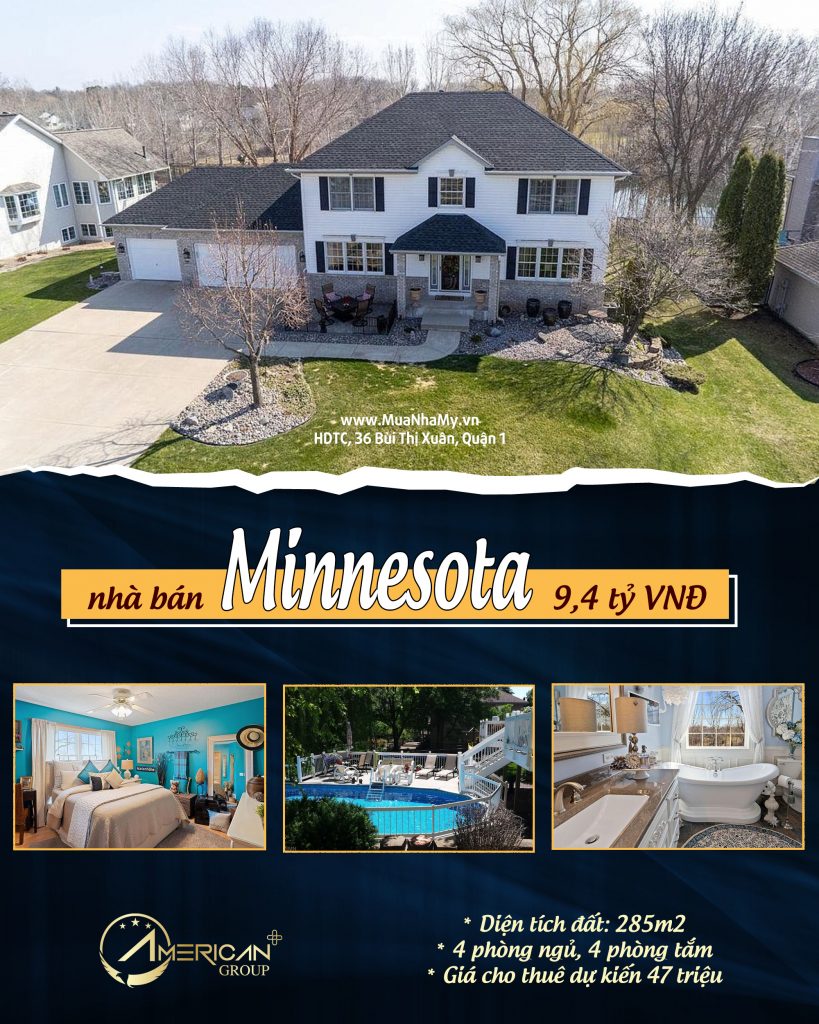 Nha View Song Co Ho Boi Rieng Tai Washington Minnesota Chi 96 Ty Vnd