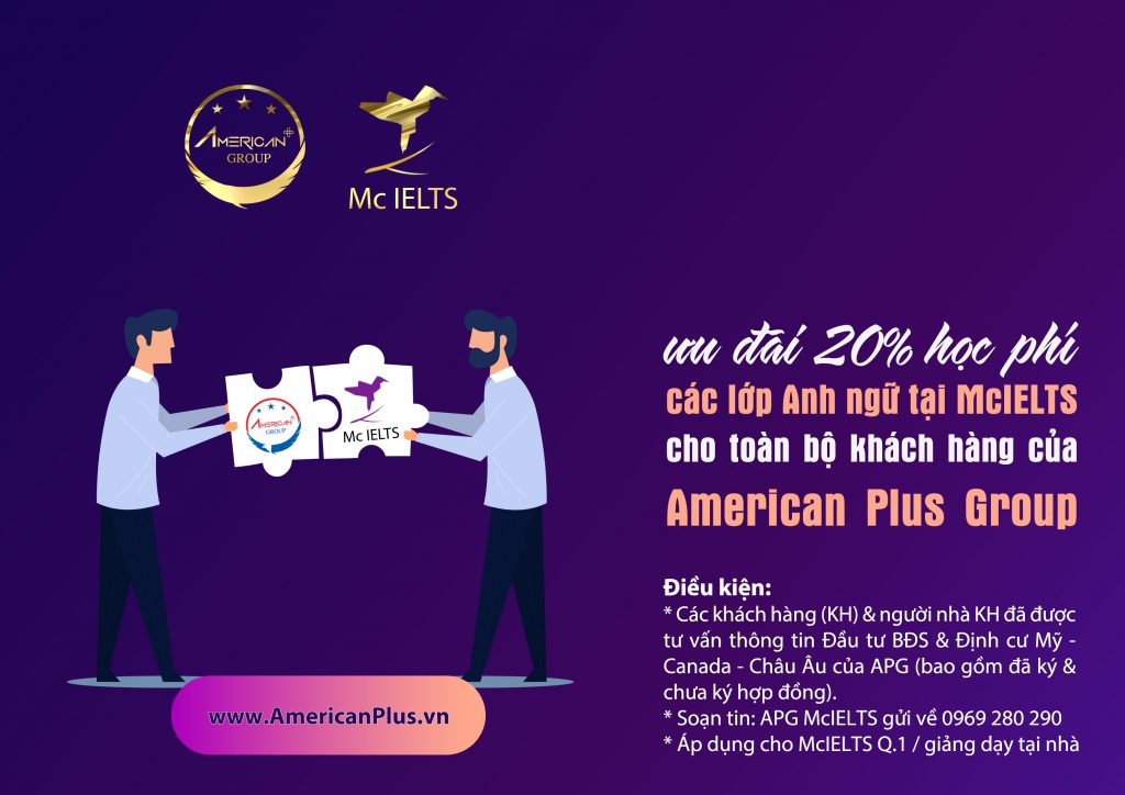 Uu Dai Hoc Tieng Anh Tai Mcielts Cho Khach Hang Cua American Plus Group
