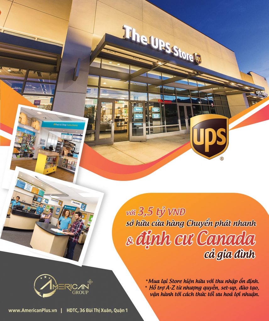 Dinh Cu Canada So Huu Cua Hang Chuyen Phat Nhanh Ups