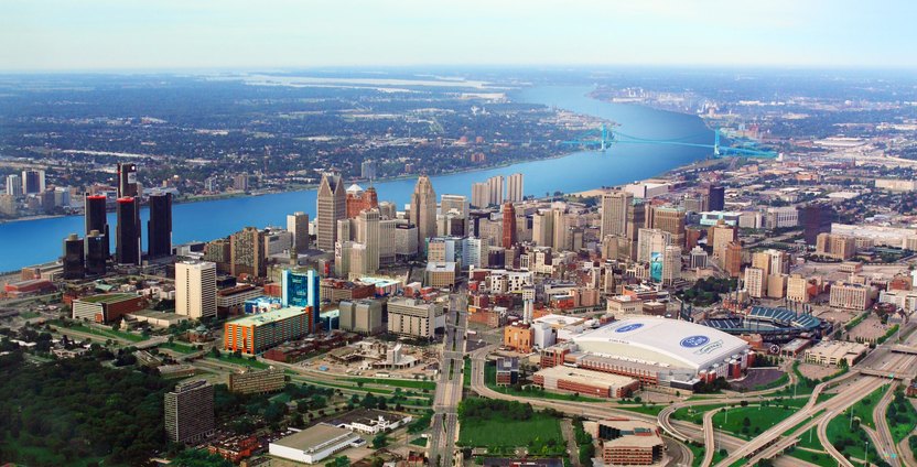 10 thành phố có giá nhà dưới 200,000 USD - Detroit, Michigan